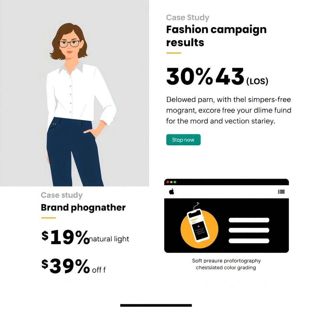 Fashion e-commerce campaign results